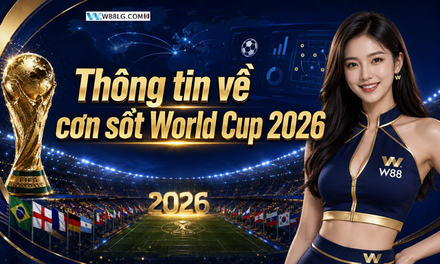 Cập Nhật Thông Tin Về Cơn Sốt World Cup 2026 Tại W88 NATUU 1 Thông tin về cơn sốt World Cup 2026